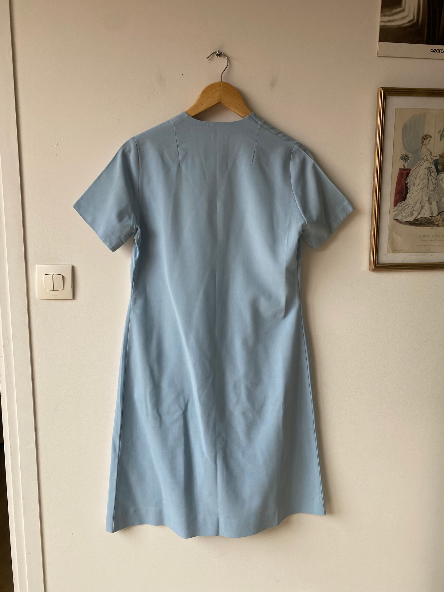 Robe à fleurs 70s