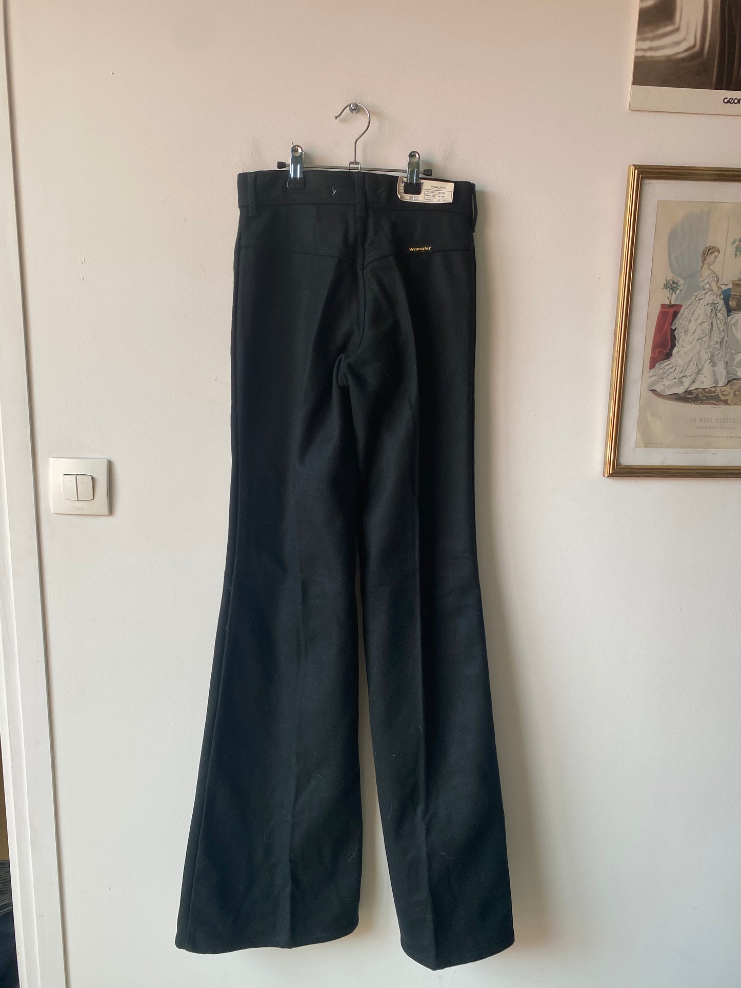Pantalon noir 70s