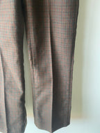 Pantalon à carreaux 70s
