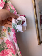Robe à fleurs 80s
