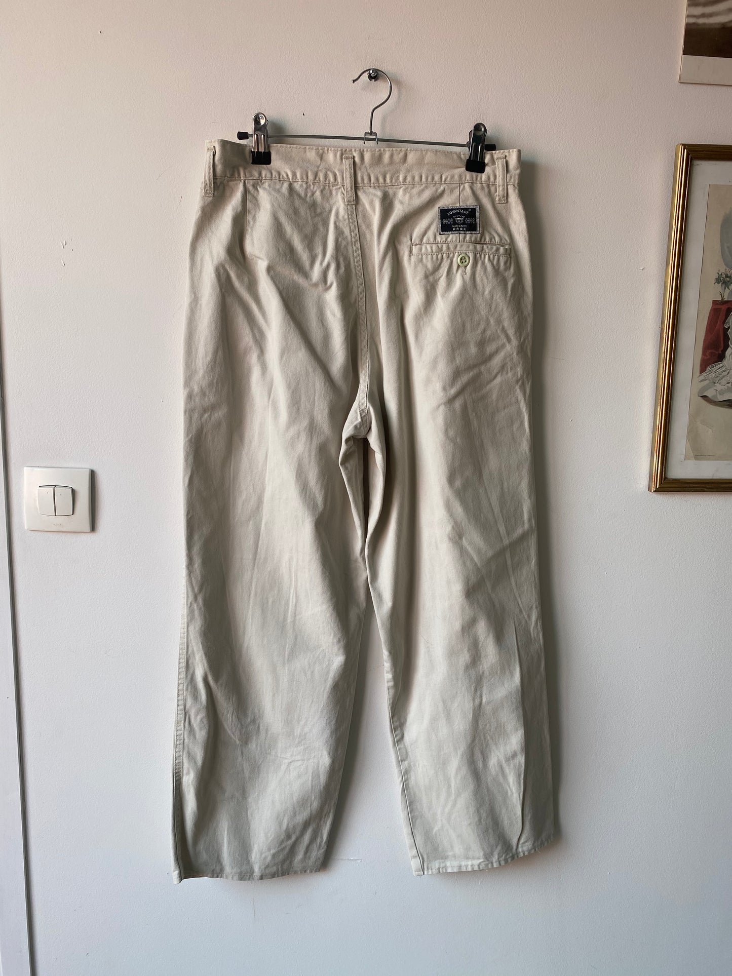 Pantalon beige 80s