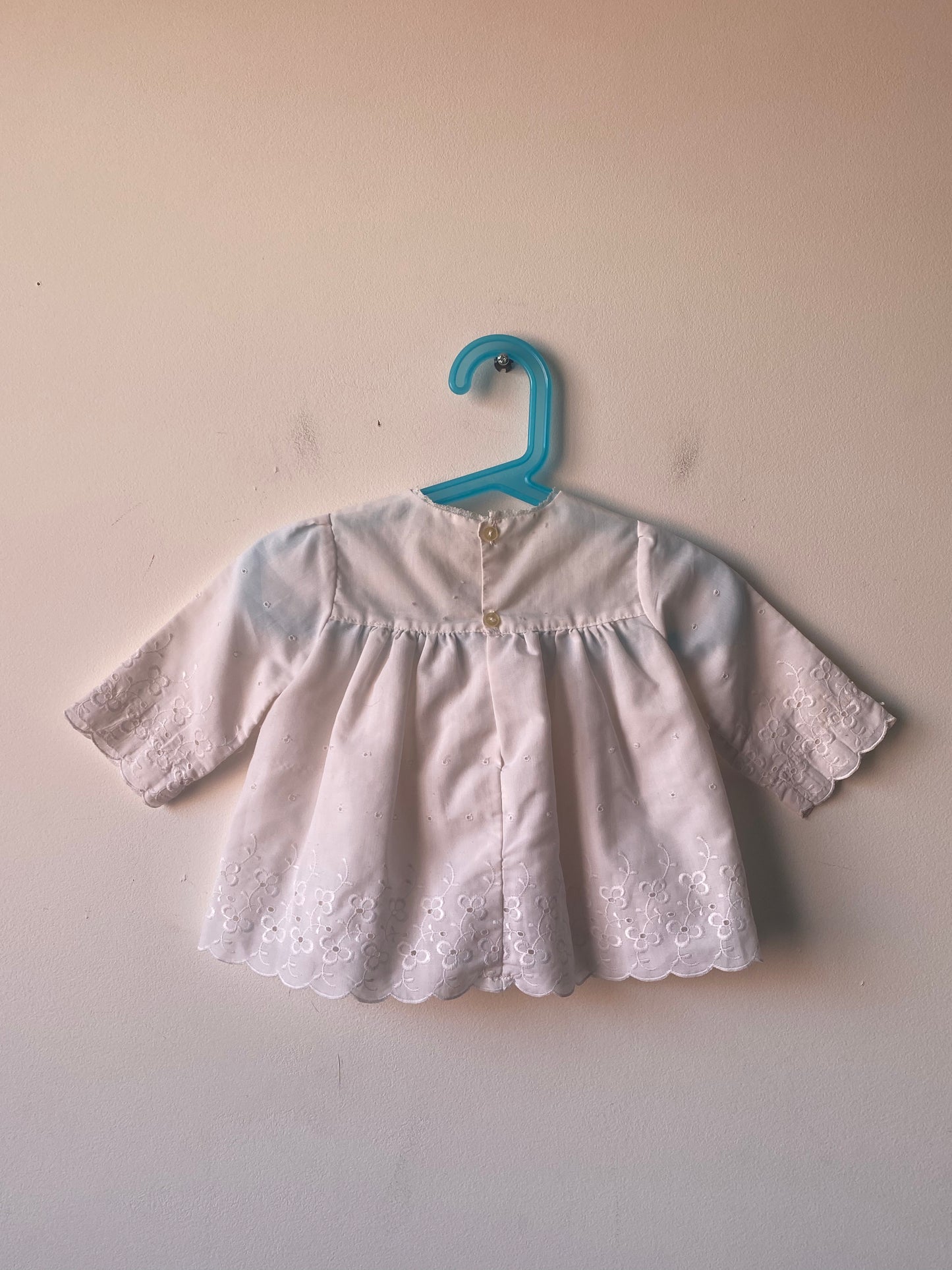 Blouse blanche 70s