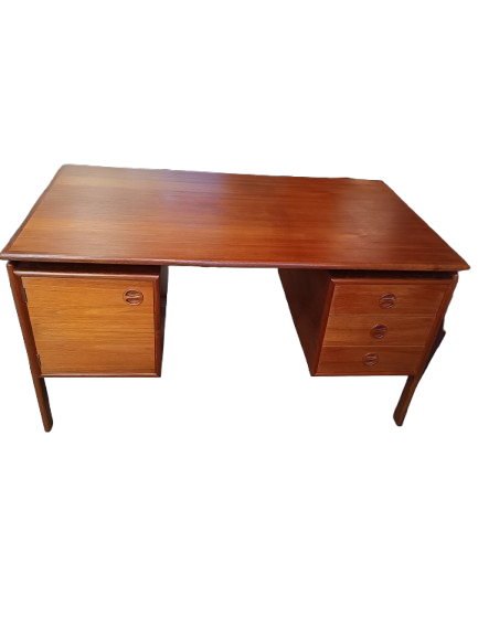 Bureau scandinave en teck de Arne Vodder 1960