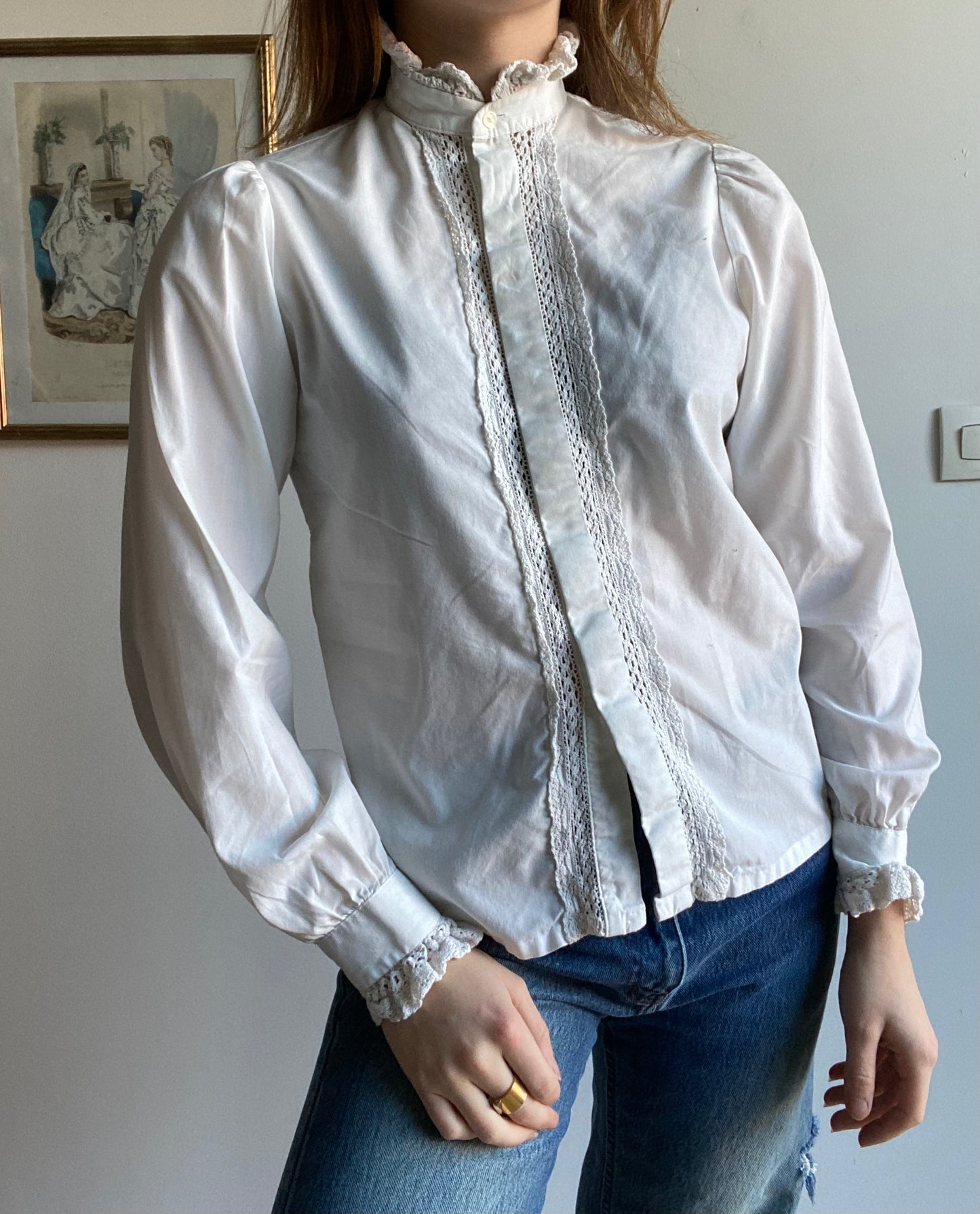 Chemise brodée