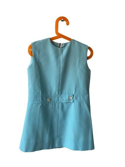 Robe bleu 60s