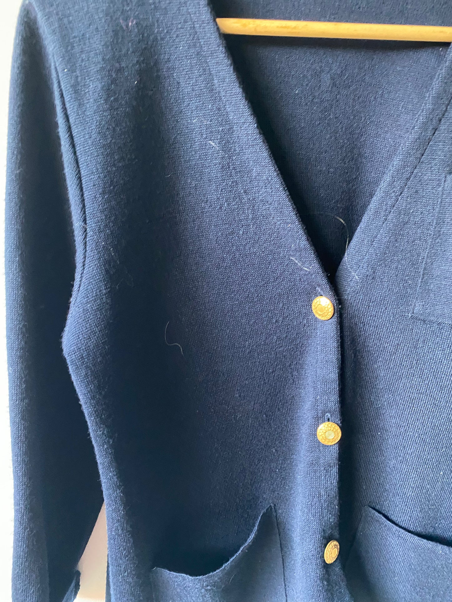 Cardigan bleu marine