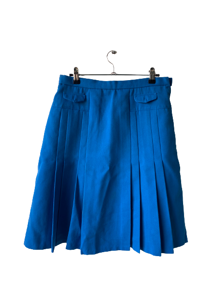 Jupe bleu 70s