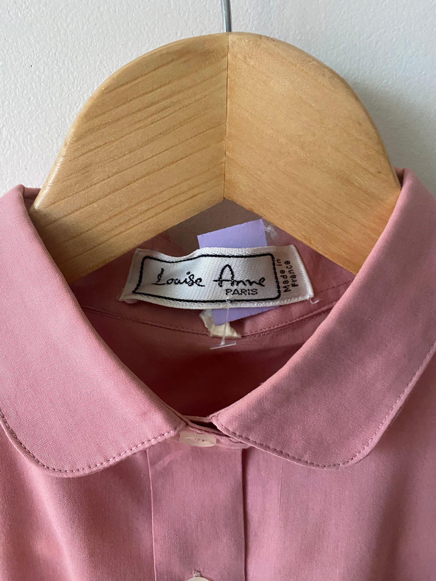 Chemise rose