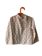 Blouse à motif 70s