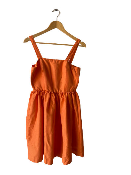 Robe orange 80s