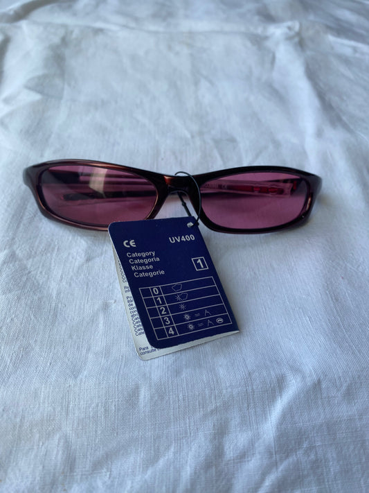 Lunette de soleil rose
