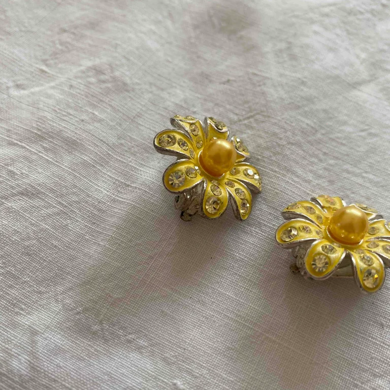 Boucles d’oreilles fleurs