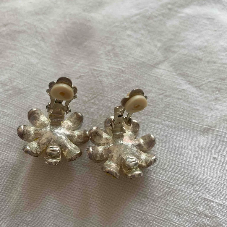 Boucles d’oreilles fleurs
