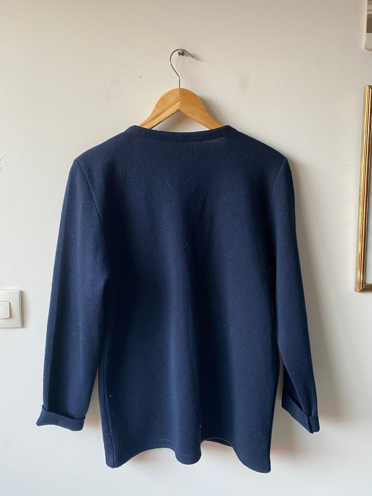 Cardigan bleu marine