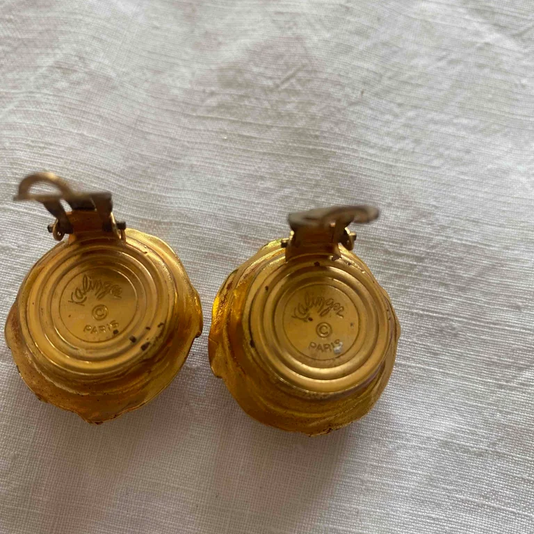 Boucles d’oreilles clips 80