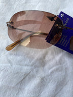 Lunette de soleil marron