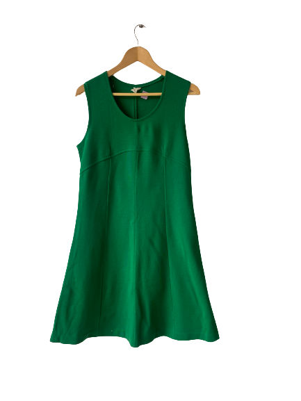 Robe verte 60s
